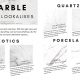 Alternatives to marble infographic